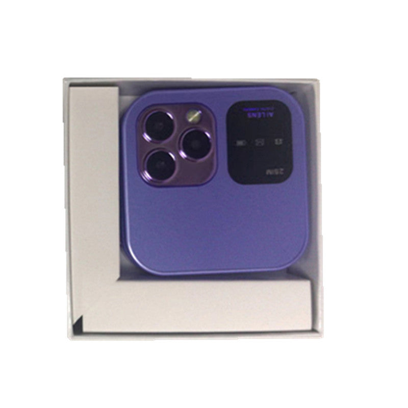 New i16pro Flip mini Mobile Phone i17pro Button Elderly Phone Dual SIM2G Foreign Language