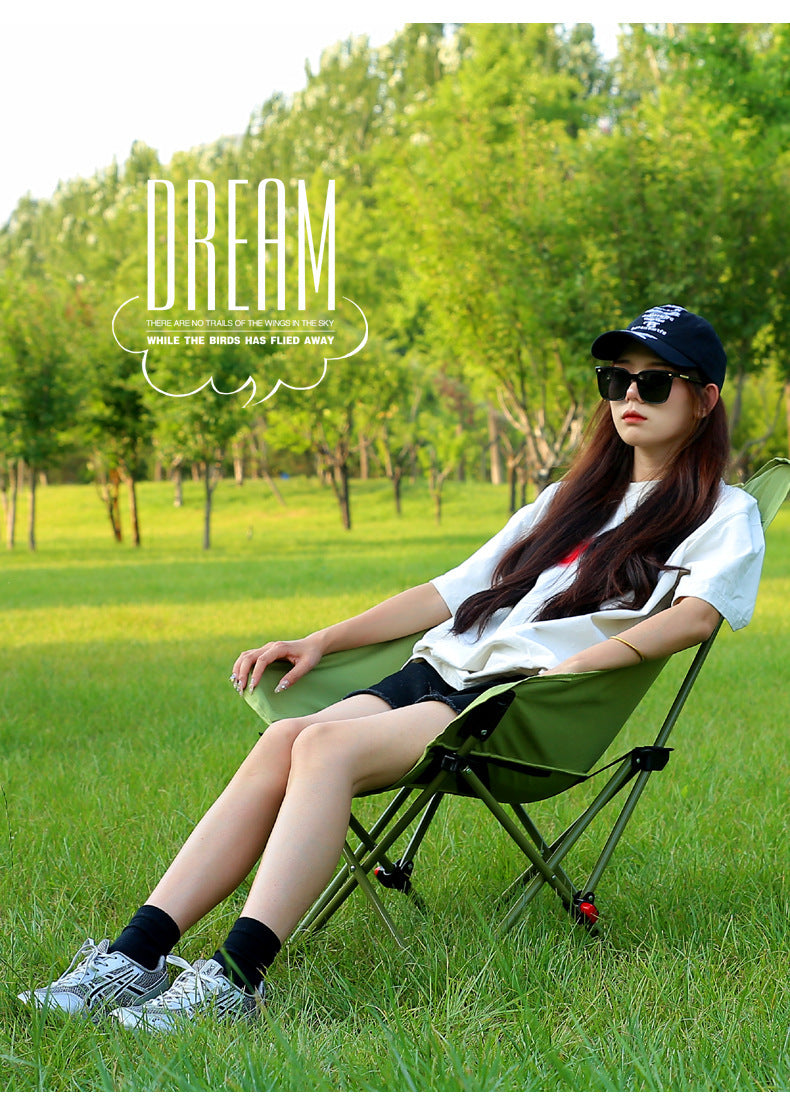 Three-position Adjustable Moon Chair51x46x91