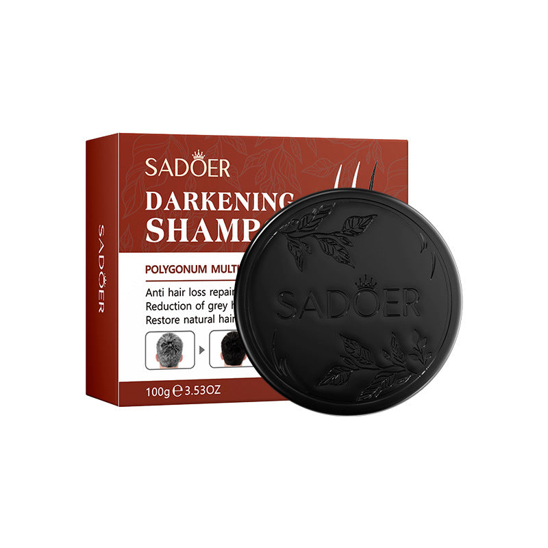 Full English Polygonum Multiflorum Hair Soap SADOER Repair Natural Hair Care Conditioner  Wholesale