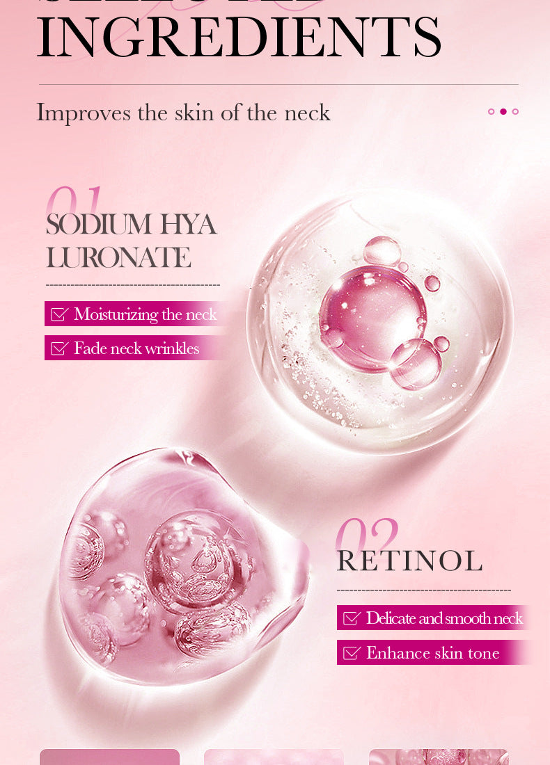Six Peptide Neck Cream50g SADOER Tightening, Hydrating, Skin Rejuvenation, Fine Line Tightening, Cross-Border Wholesale