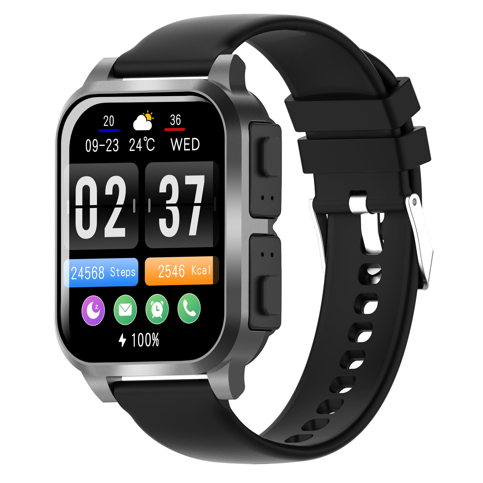 AIMB-Z20Smart Watch2.01inch Bluetooth Call Pedometer Sleep Three-Proof Sports Earphones Wireless