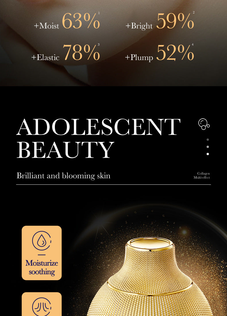 Full English Pearl Cream70g SADOER Collagen Hydrating Moisturizing Cream  Foreign Trade Wholesale