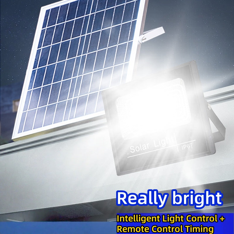 Super Bright High Power 300W LED Lighting Solar Garden Street Floodlight Premium Outdoor Illumination for Road IP67 Rated