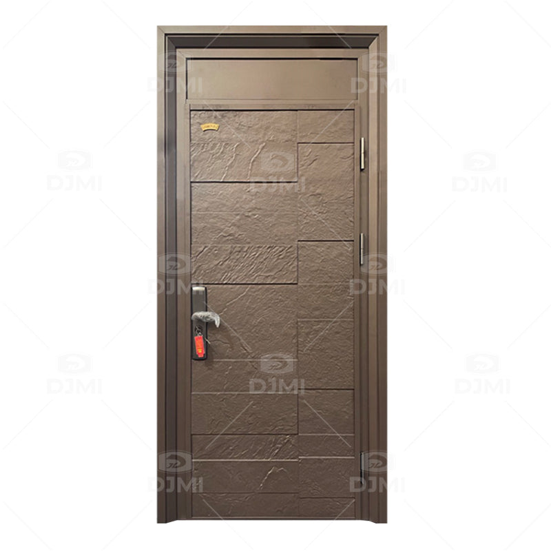 Custom American Europe High Quality Steel Door and Security Armored Doors With Smart Door Lock