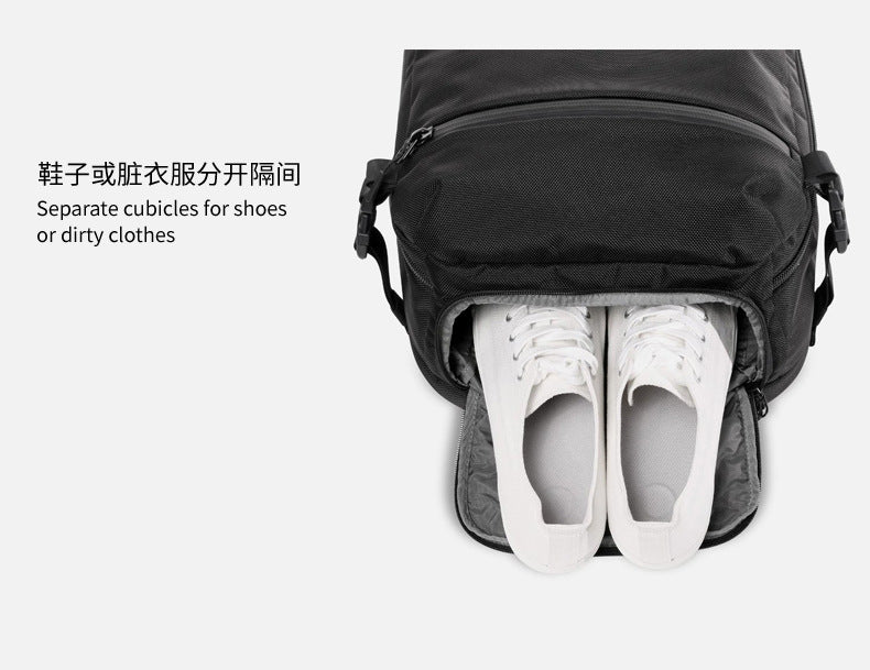 ozuko Men's Backpack Business Travel Computer Bag Outdoor Multifunctional Commuting Backpack Waterproof