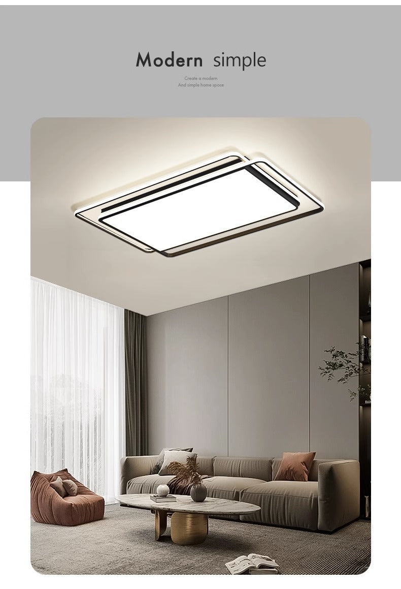 Living Room Lamp Main Lamp Ultra-Thin High-End Zhongshan Lighting Modern Simple Elegant Full Spectrum Eye Protection Bedroom Ceiling Lamp