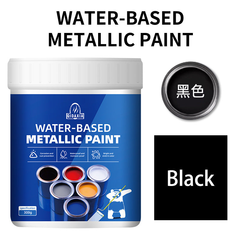 Qixia Water-Based Metal Paint Rust-Free Conversion Color Steel Tile Renovation Rust Fixing Water-Based Metal Paint
