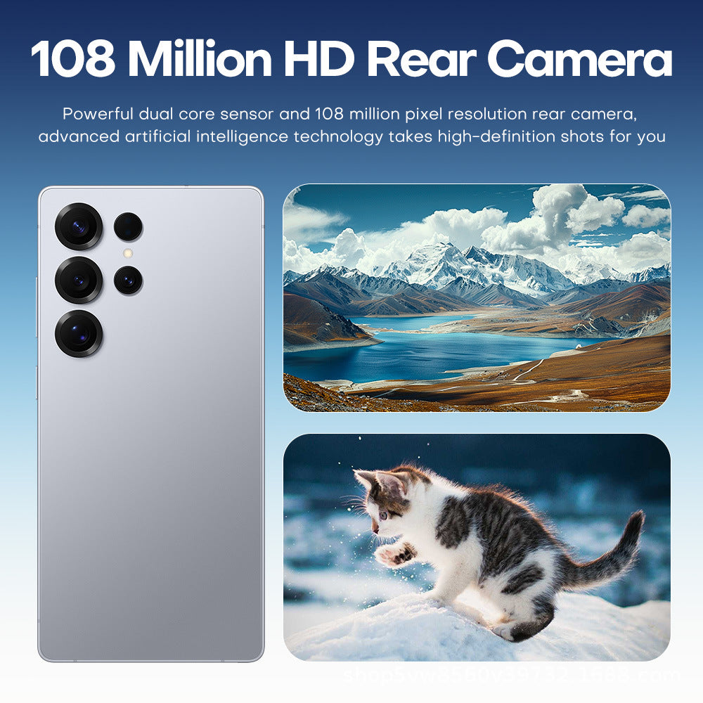 Exclusive Supply S25 Ultra Large Screen Smartphone4+128Source Factory Direct Sales SmartPhone