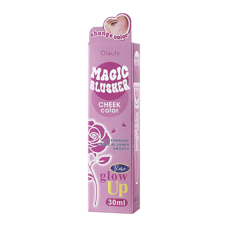 Philippines Olauty Magic Temperature-Sensitive Color-Changing Liquid Blush30ml Shimmer Smoky Eyeshadow Blush Cream Makeup