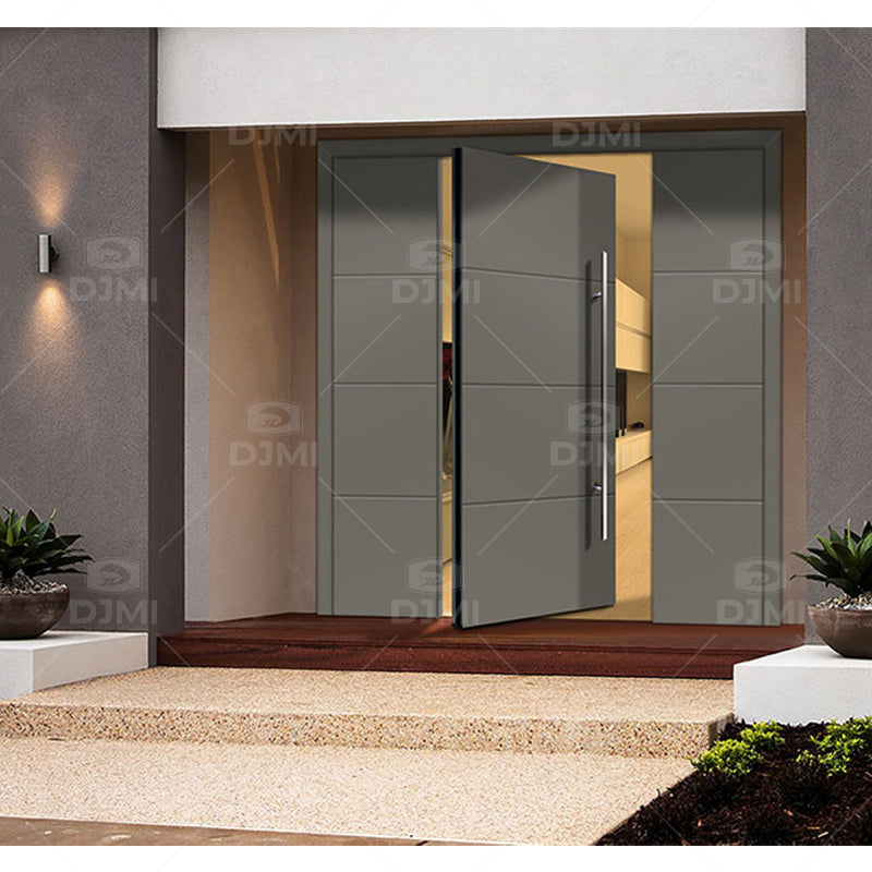 Guangdong Daji Custom America Style Aluminum Luxury Door Pivot for Exterior Main Door Security Tall Entry Modern Doors