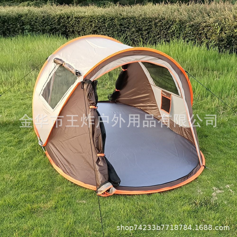 Fully Automatic Hand Throw Quick Open Tent Indoor Children's Tent Camping Windproof Rainproof Sunproof Tent