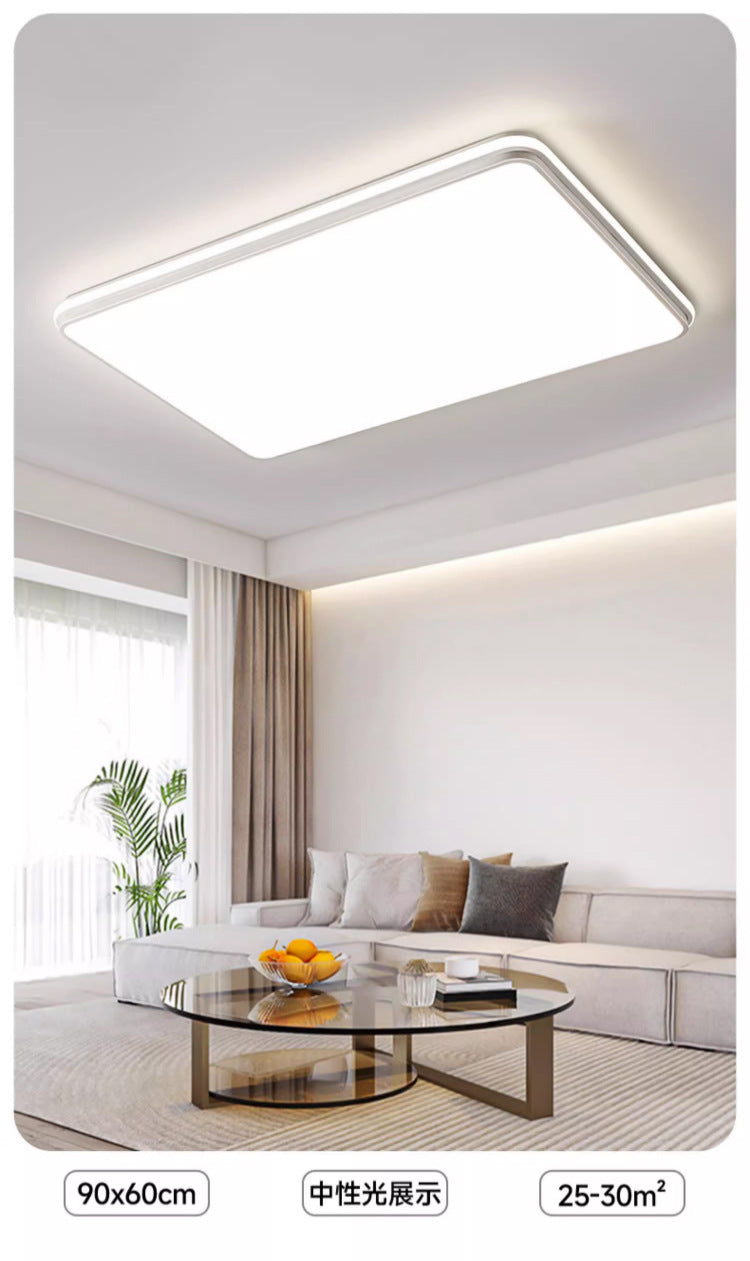 Full Spectrum Home Ceiling Light Bedroom Modern Simple White Nordic Internet Celebrity Art Ultra Bright led Master Bedroom