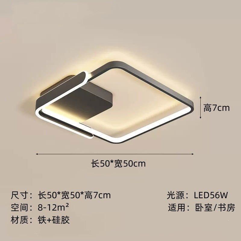 Modern Minimalist Bedroom Light LED Ceiling Lamp2025New Internet Celebrity INS Creative and Unique Room Bedroom Lighting