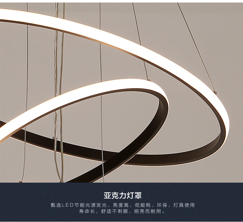 Northern Europe led Restaurant Chandelier Modern Minimalist Bar Table Lamp Bedroom Room Lamp Dining Room Unique2025New Lamps