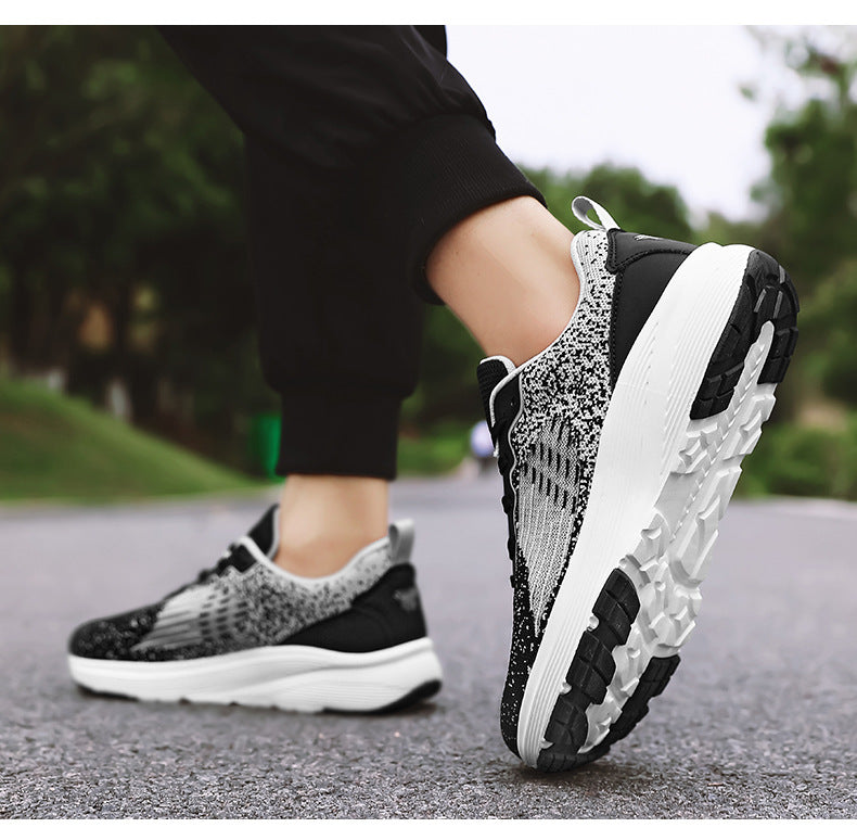 Large Size New Big Toe Mesh Breathable Sports Shoes Wide Sole Men's Shoes Unisex Fashion Casual Running Shoes