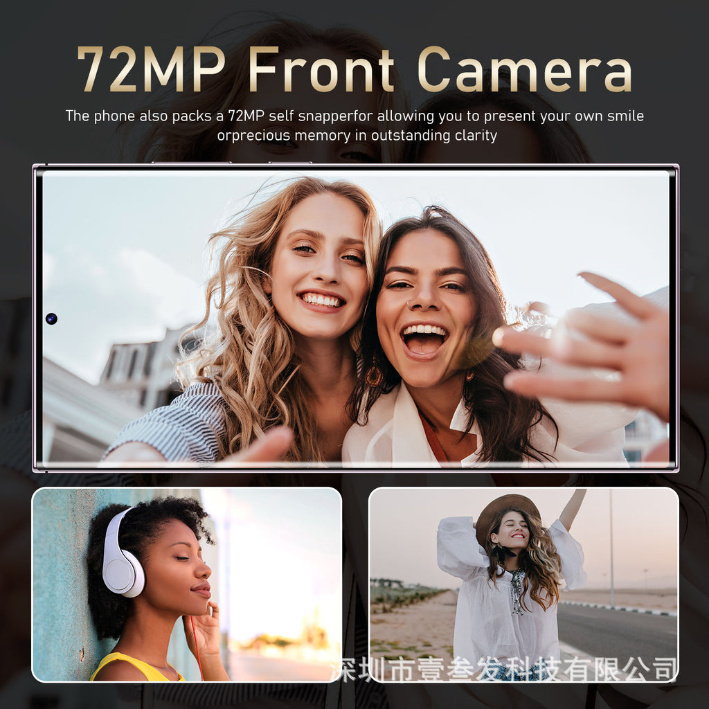 Smartphone S23 Ultra Built-in pen 2+16 High-end7.3Inch Large Screen Android8