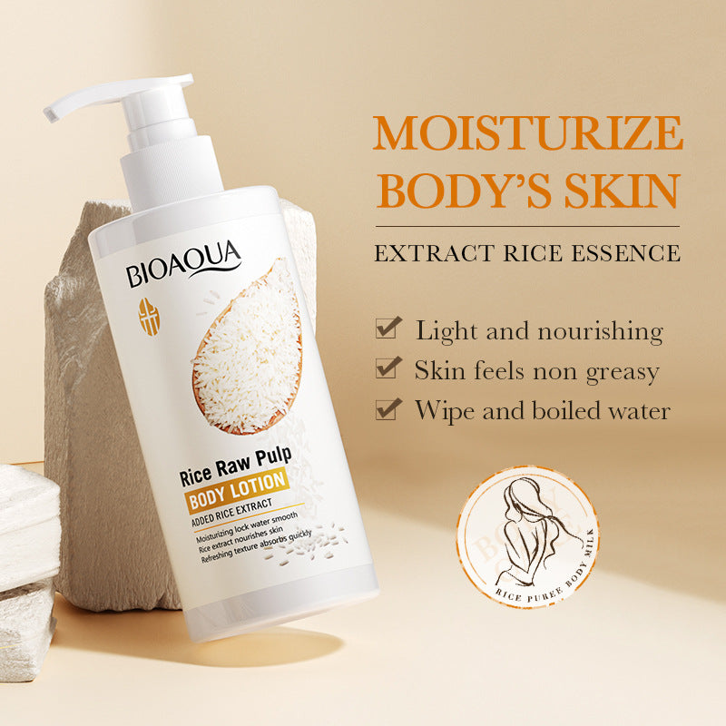 Full English Body Lotion250ml BIOAOUA Rice Moisturizing Hydrating Lotion  Wholesale