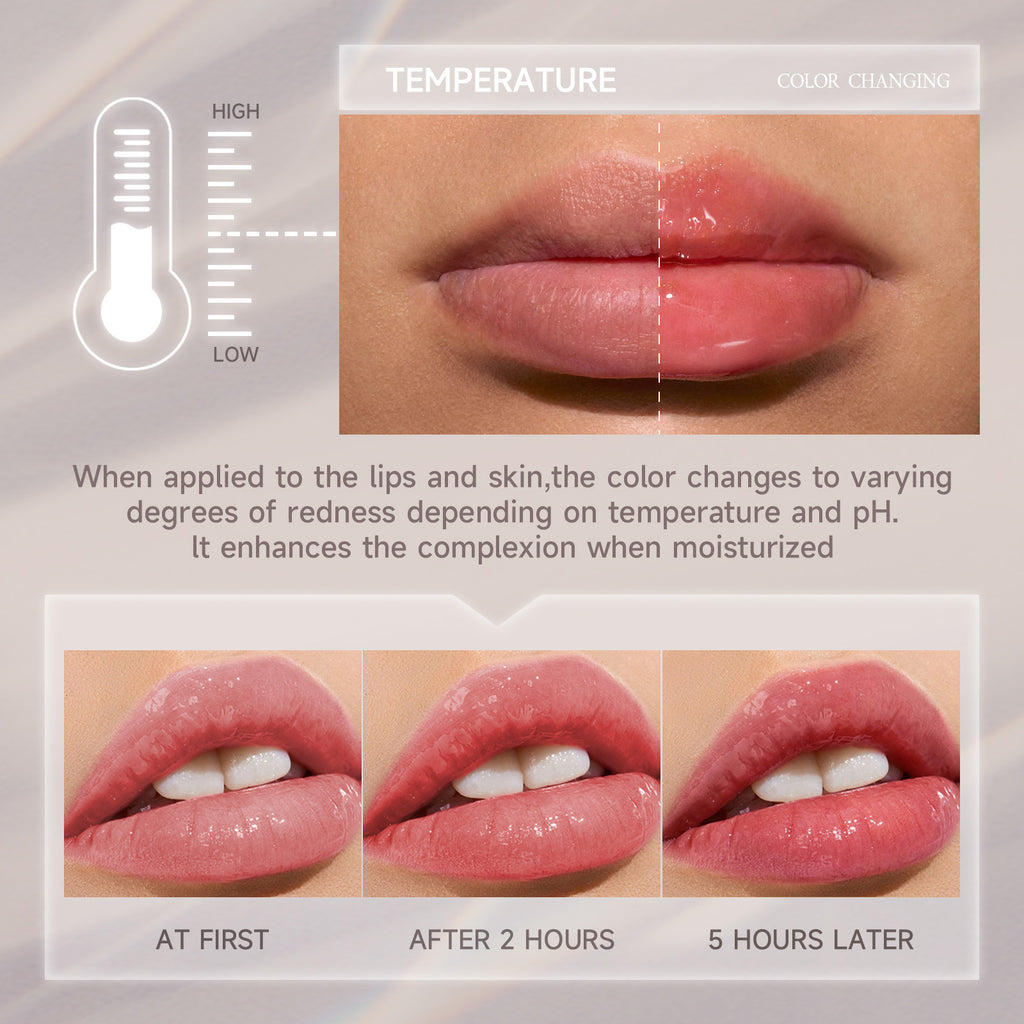 SHELOVES Temperature Changing Blush Stick PH Blush Stick Blush Cream Natural Nude Makeup Rouge Blush