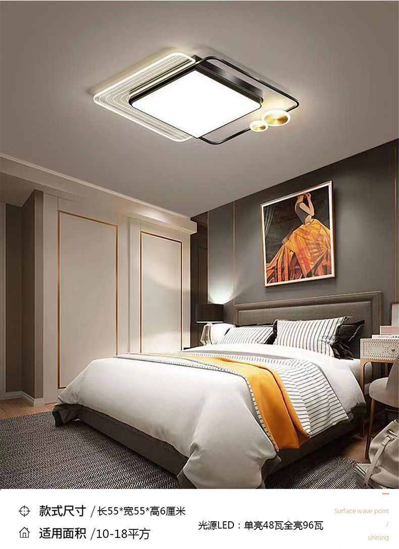 2025Modern Minimalist New Pendant Light Living Room Light Internet Celebrity Light Luxury Nordic Bedroom Hall Starry Sky Lighting Set