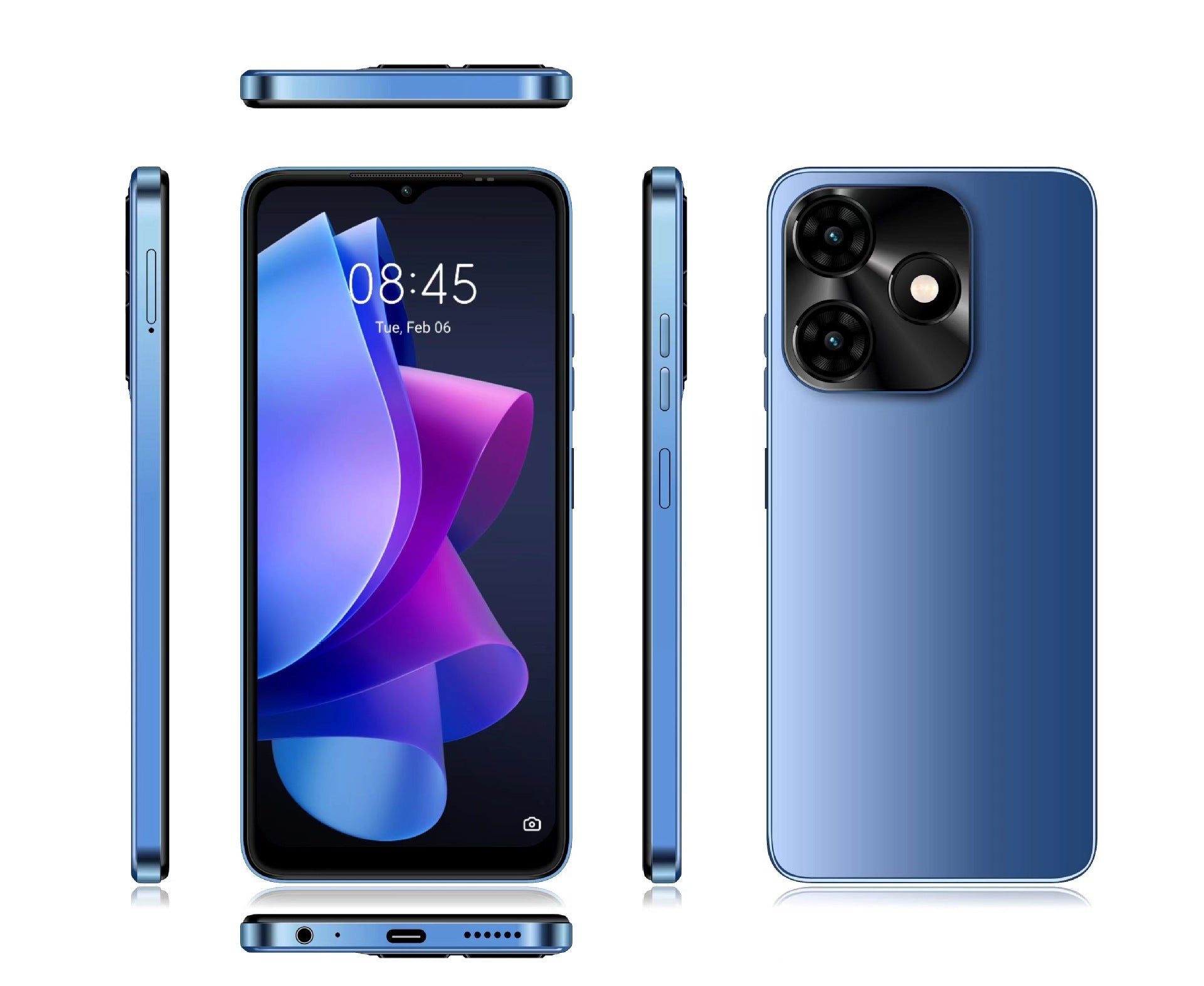 M10New domestic smartphone with large screen3+64GB Super Low Price4g Elderly Phone Factory Android Phone Wholesale