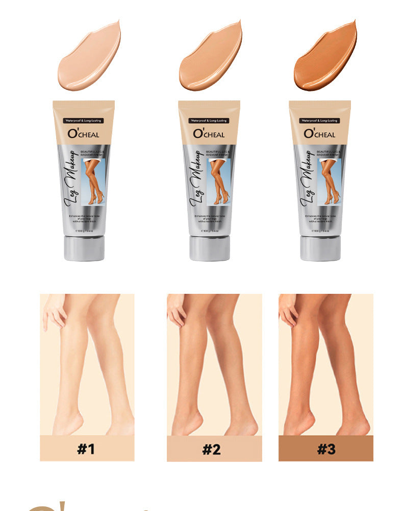 AliExpress Leg Cream Scar Covering Bare Skin Feel Stockings Leg Waterproof Non-Slip Makeup Contouring Moisturizing Cream
