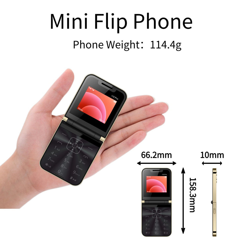 Wholesale Hot Selling Foldable Mobile Phone for Elderly Bluetooth Dialing Student Backup Feature Phone Card Phone Foldable