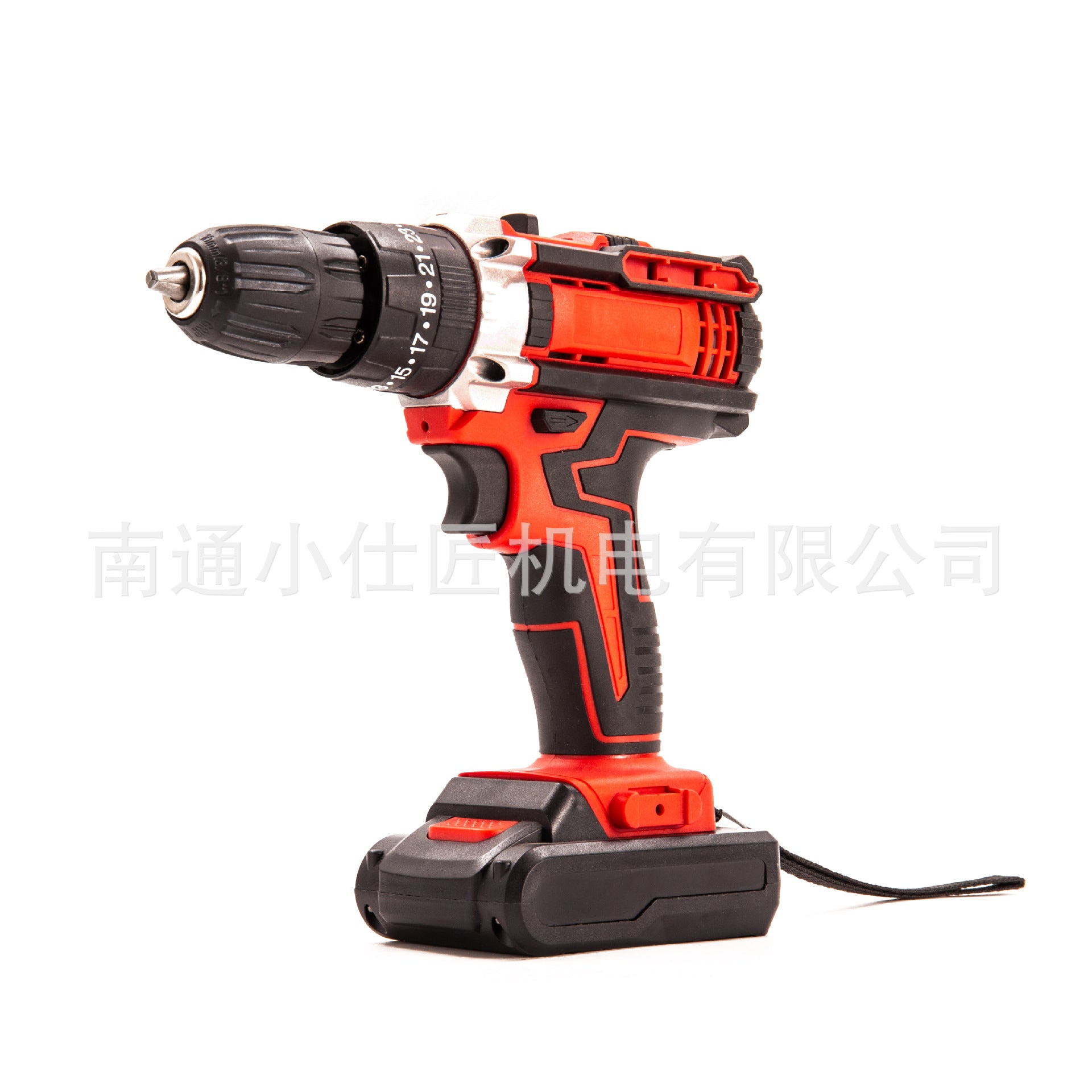 Dual-Speed Cordless Drill Brushless Cross-Border Model Brushless Impact Drill Dropshipping One Battery One Charger Plastic Case Drilling Tool