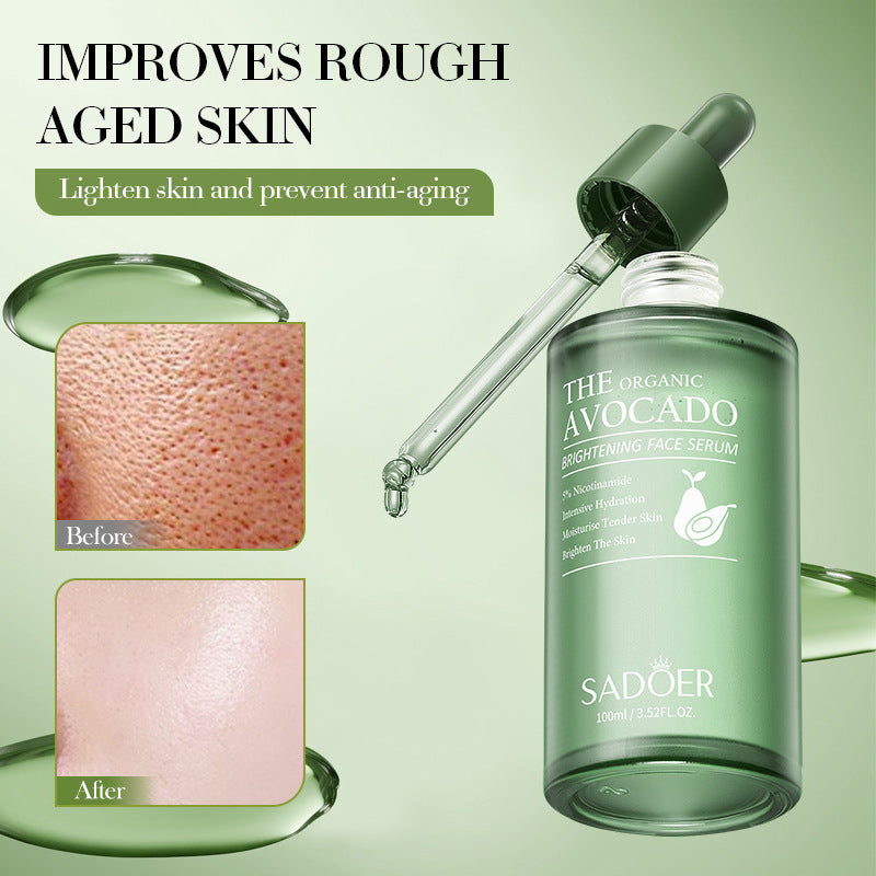Avocado Niacinamide Brightening Essence SADOER Moisturizing Essence Cross-Border Wholesale