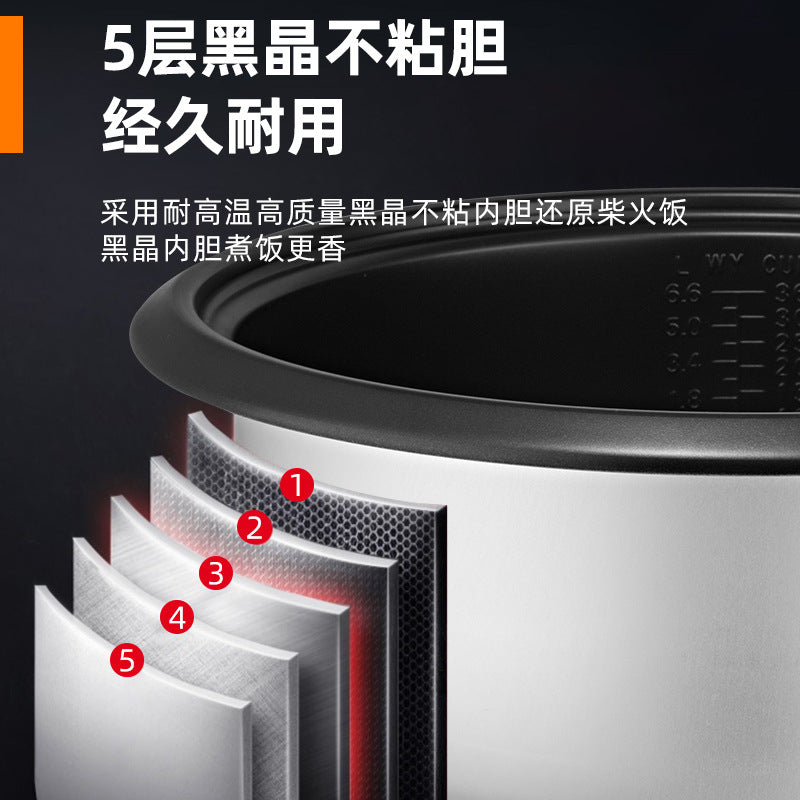 Factory New Dropshipping Model8L45L Large Rice Cooker6-70Hotel commercial large capacity extra-large rice cooker