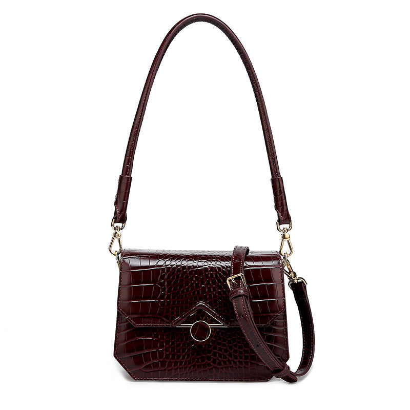 Women's Bag Summer New Crocodile Pattern Chain Bag Trendy Fashion Retro Personality Stylish Single Shoulder Crossbody Bag