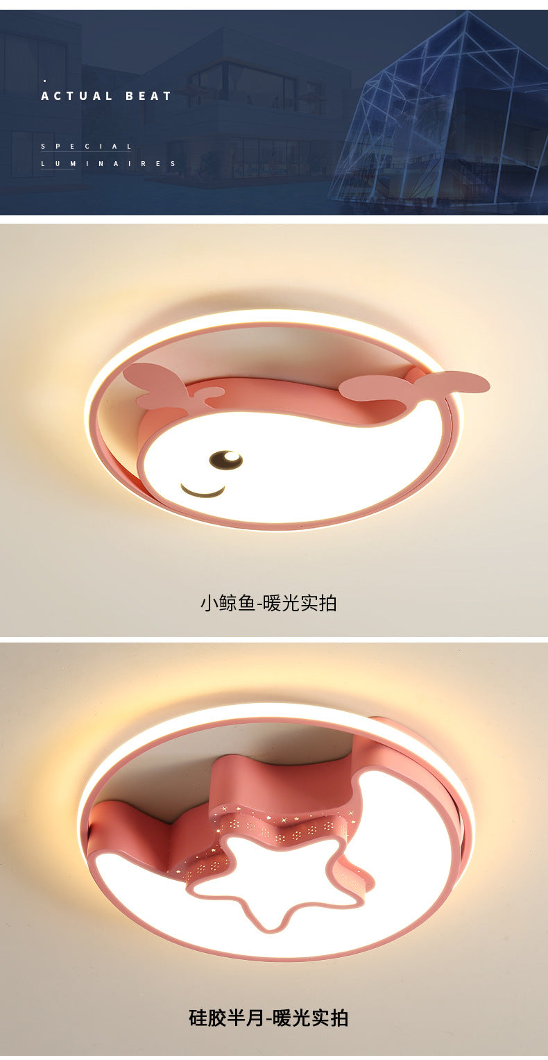 Children's Room Bedroom Light Boys Girls Creative Cartoon Ceiling Light Modern Simple Master Bedroom Light Zhongshan Lighting