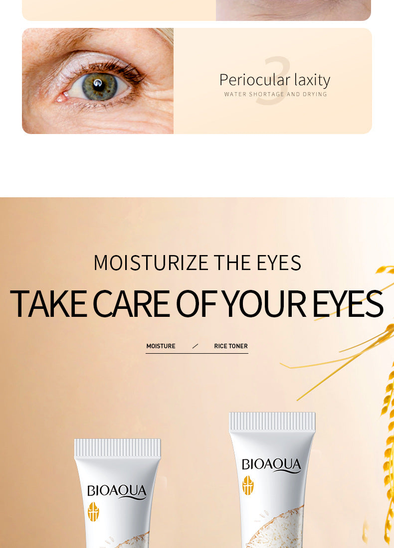 Full English Rice Skincare Set BIOAOUA Rice Puree Series Six-Piece Set Box  Wholesale