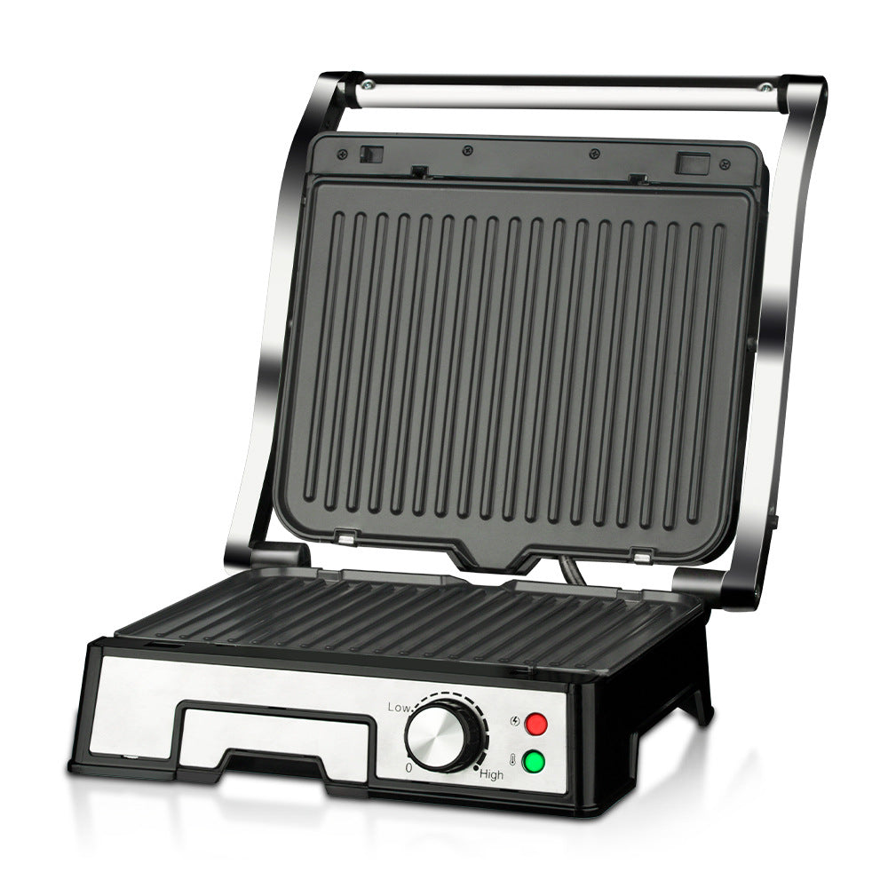 Exclusive for   Home Use Barbecue Sausage Grill Burger Steak Grill Machine Panini Grill Machine Detachable Tray Europe