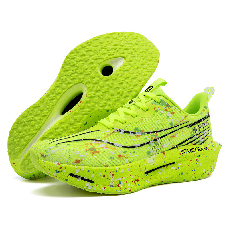 Parent-Child Cool Luminous Running Shoes Casual Fashion Men's Shoes Breathable Mesh Lightweight Comfortable Cushioned Wear-Resistant Sports Shoes