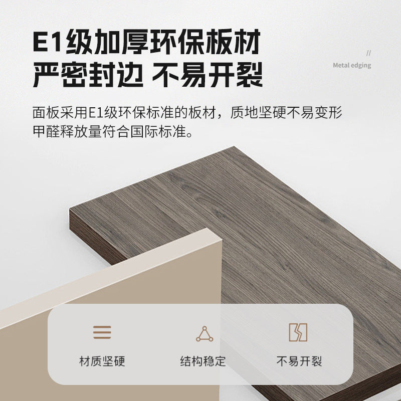 Office Desk Boss Desk and Chair Set Manager Supervisor Light Luxury High-End Office Desk and Chair Set Executive Office Desk