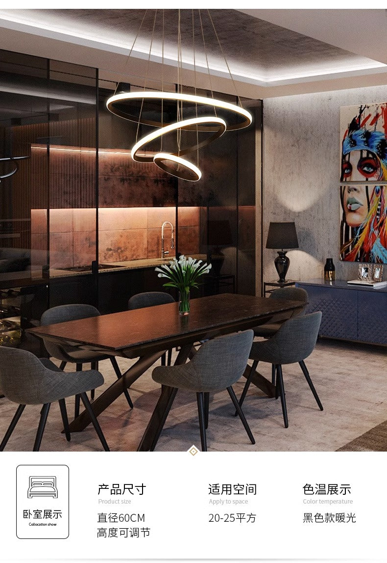 Zhongshan Lighting Wholesale LED Ceiling Lamp Bedroom Dining Room Lamp Minimalist Modern Creative Lighting Nordic Bar Pendant Light