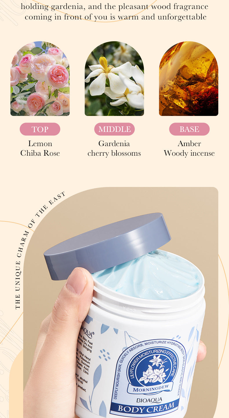 Floral Body Lotion BIOAOUA Rose Moisturizing Osmanthus Moisturizing Lotion Cross-Border Foreign Trade Wholesale