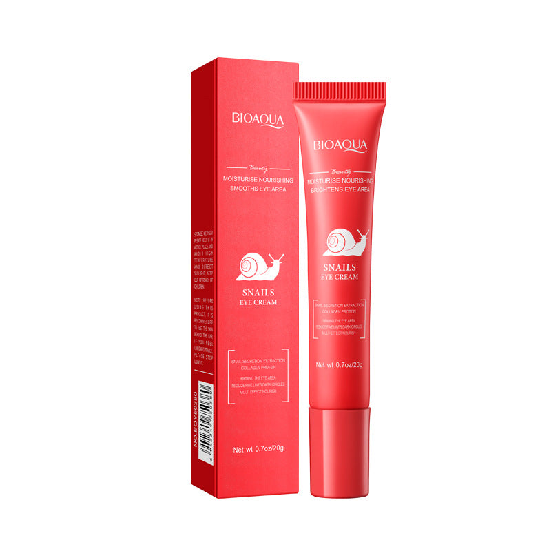 Snail Moisturizing Eye Cream BIOAOUA Hydrating and Moisturizing Eye Cream for Cross-Border Wholesale