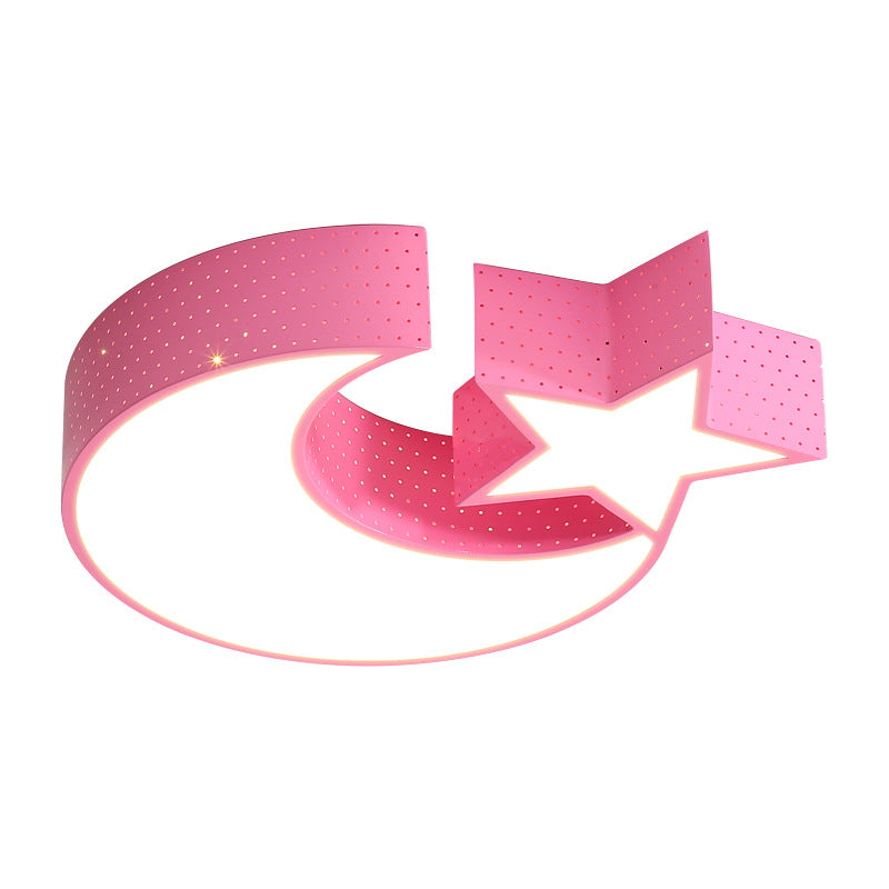 Creative Children's Lamp Bedroom lamp cartoon ceiling light modern minimalist LED Eye Protection Room Lamp Zhongshan Lighting Wholesale