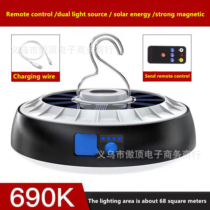Multifunctional Camping Light Outdoor Camping Light Solar Tent Light LED Bulb USB Home Emergency Light