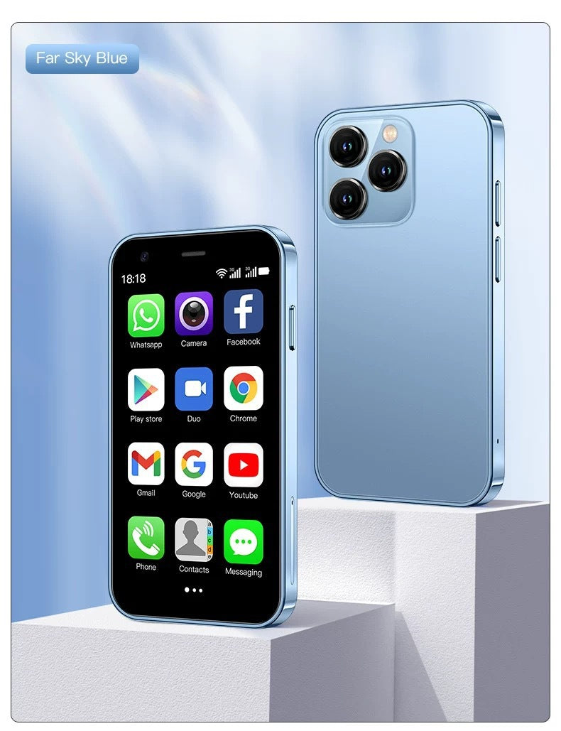 New Mobile Phone XS15 Smartphone Dual SIM Mini Phone Straight Touch Screen Android3G Hot-selling Small Mobile Phone