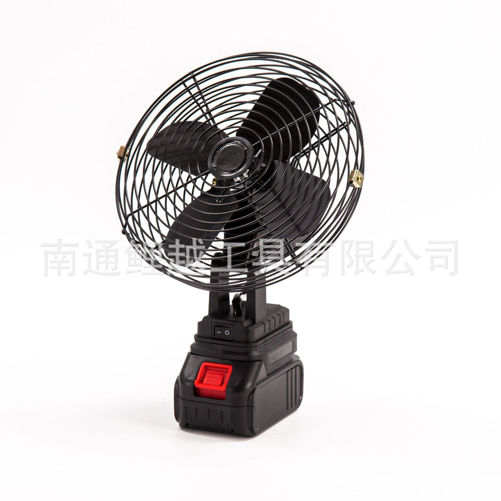 Camping Fishing Outdoor Fan Multifunctional household electric fan rechargeable81-inch Mini Wireless Fan