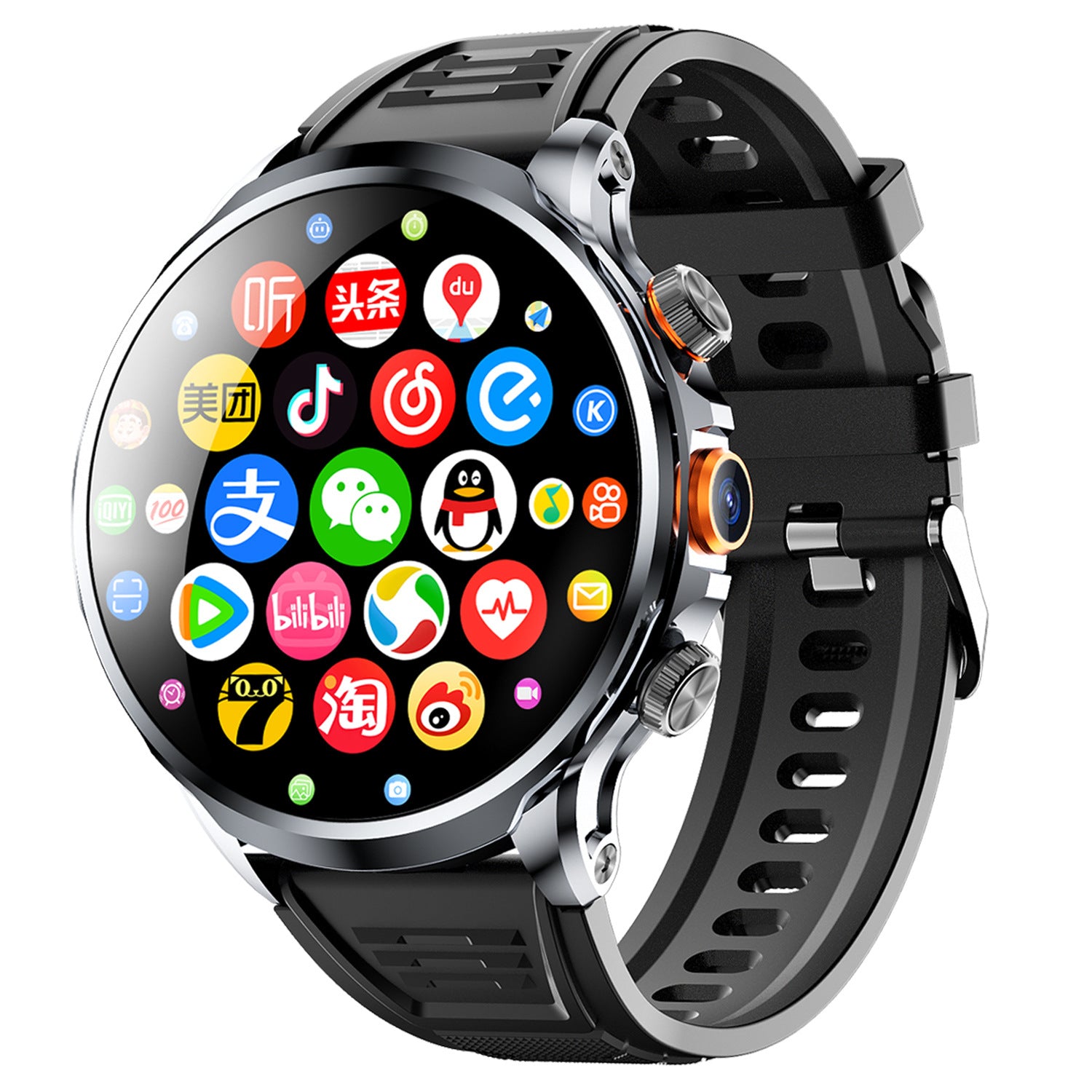 H18Smart Watch5G SIM Card Global Comm Google Store APP Download the Right Camera Video Call Independently