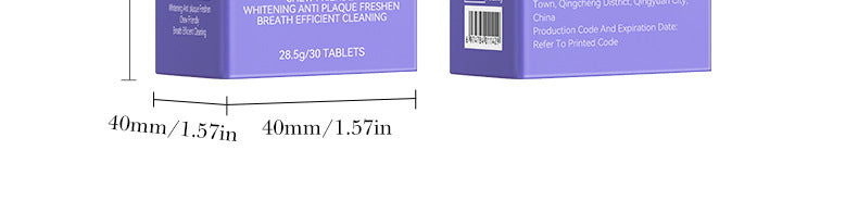 All-English Solid Toothpaste Series SADOER Sakura Whitening Anti-Yellowing Teeth Cleaning Toothpaste  Wholesale