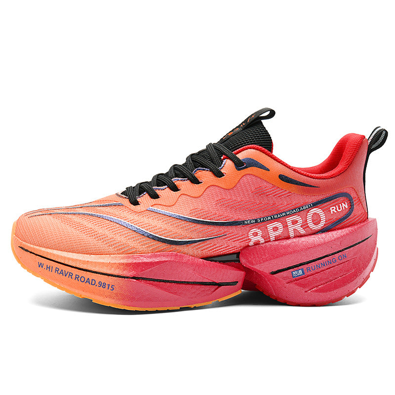 Red Rabbit8pro Carbon Plate Spring and Autumn Running Shoes for Big Kids, Racing Shock Absorption Sports Shoes for Men and Women, Couple's Versatile Casual Running Shoes