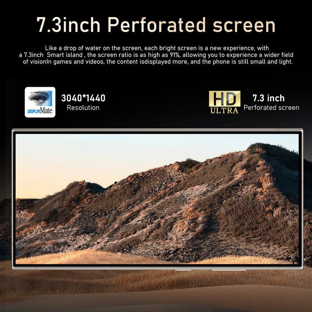 2024New Year S24 Ultra+7.3Inch16+1T All-in-One Smart Android Phone(Popular)