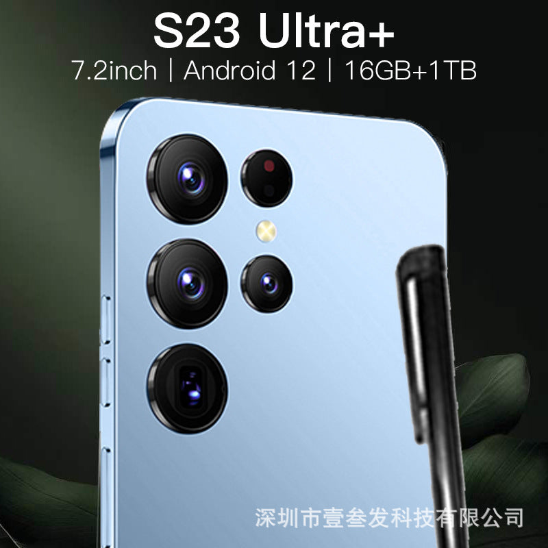 S23 Ultra Popular(3+64G) 7.3Inch4G All-in-One New Smartphone Factory