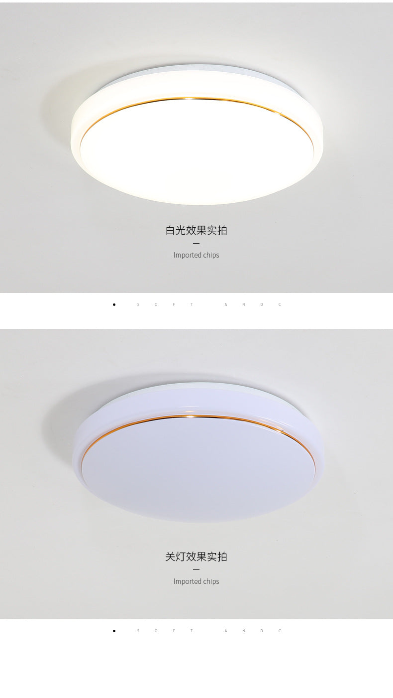 led Ceiling Lamp Modern Minimalist Acrylic Living Room Lamp Round led Bedroom Restaurant Light Balcony Aisle Engineering Light