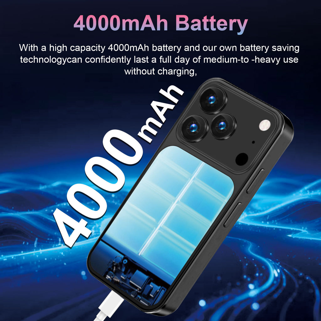 Hot Selling Product Mini i17Mini Smartphone4+64G All-Network Dual-SIM Dual-Standby Android mini Mobile Phone