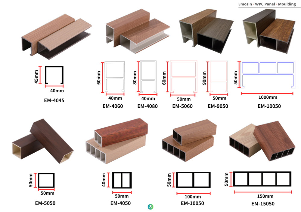 Wholesale Price Waterproof Interior Decorative Pvc Foshan Wpc Ceiling Cladding